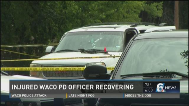 Waco Police Officer run over by suspect 'continuing to improve' | king5.com