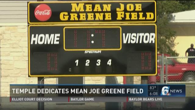 Mean' Joe Greene jersey retired by Temple ISD at ceremony